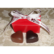 Heart Shaped Truffles (Gift of 2)